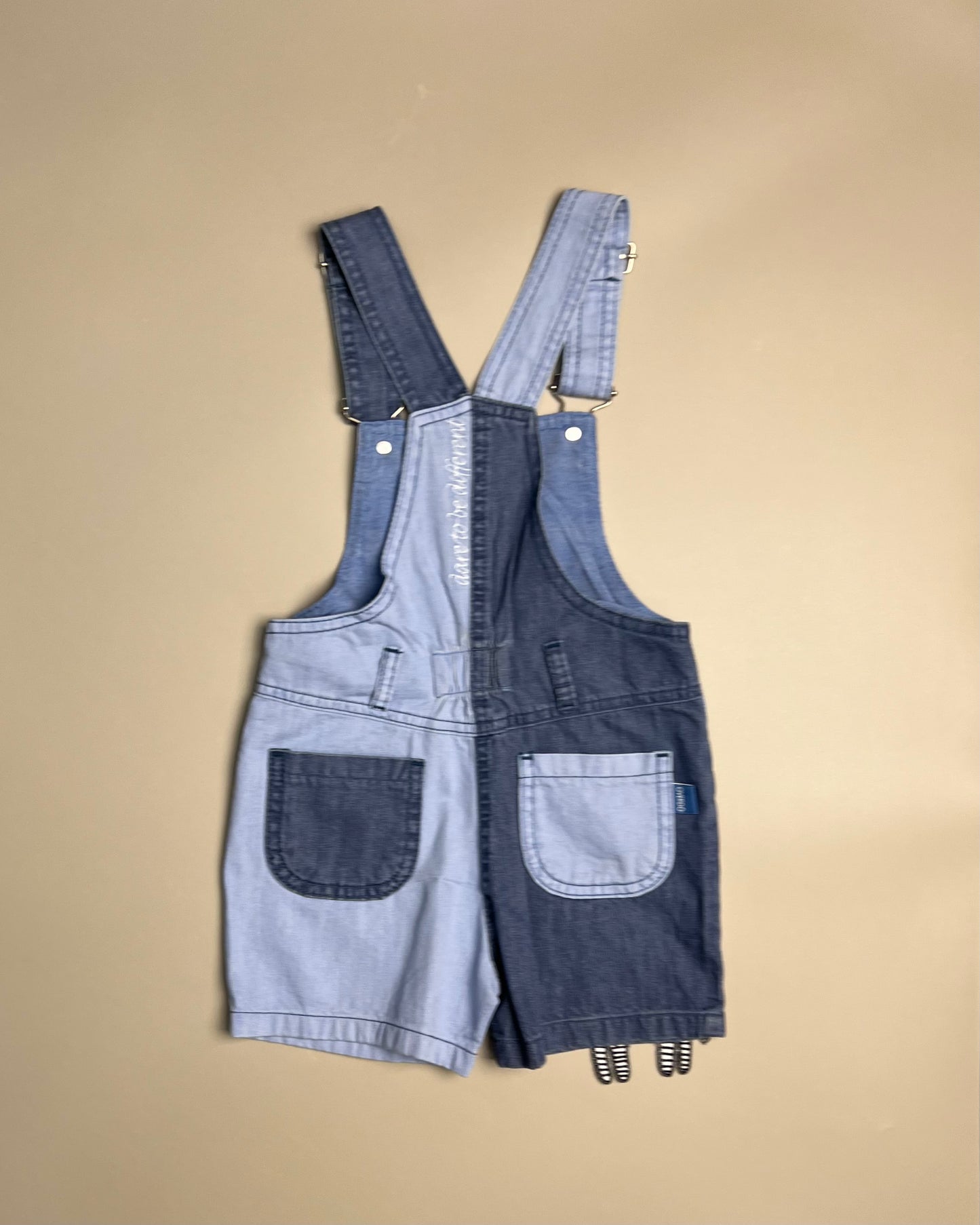 Denim Giraffe Romper