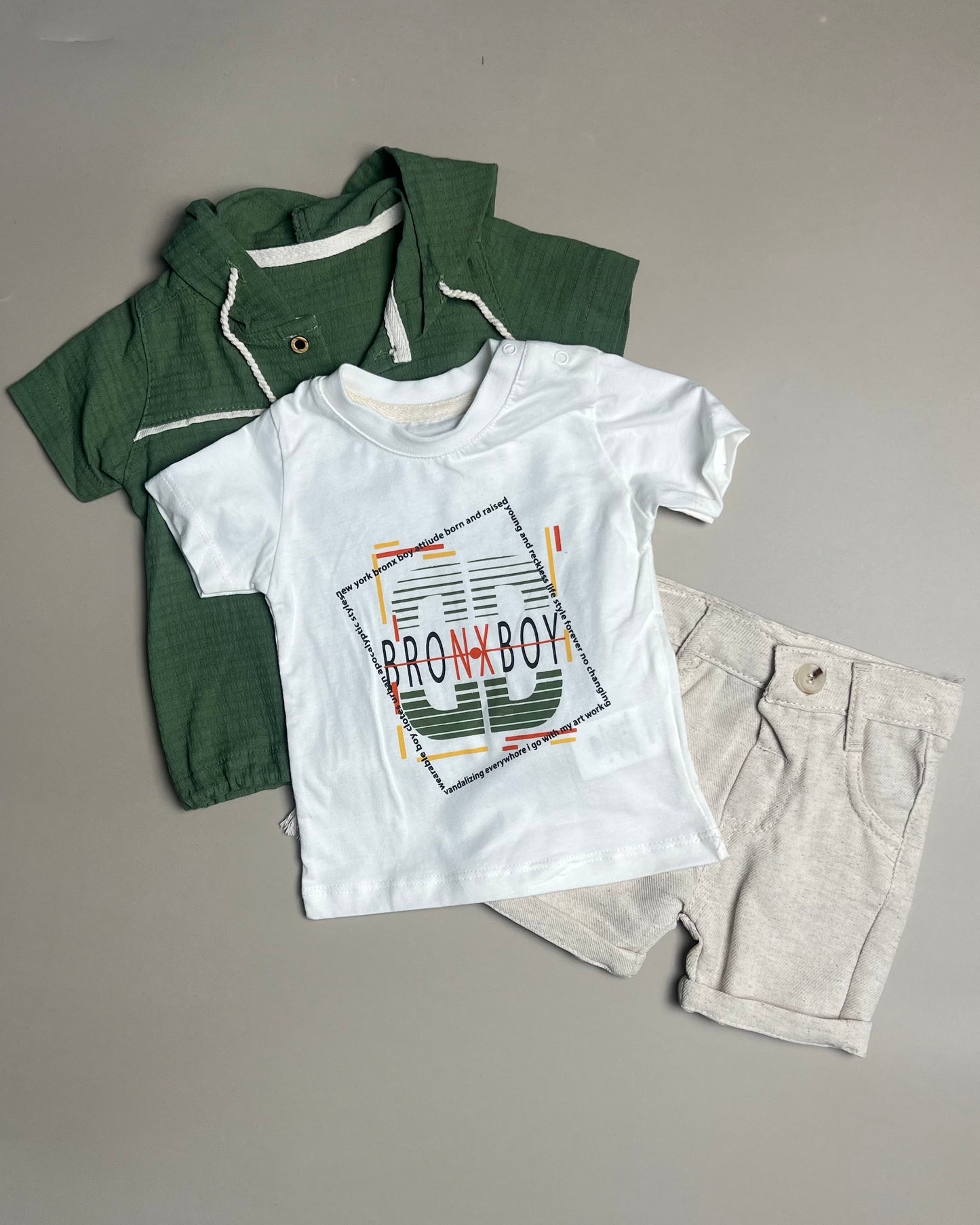 Khaki & Beige Set