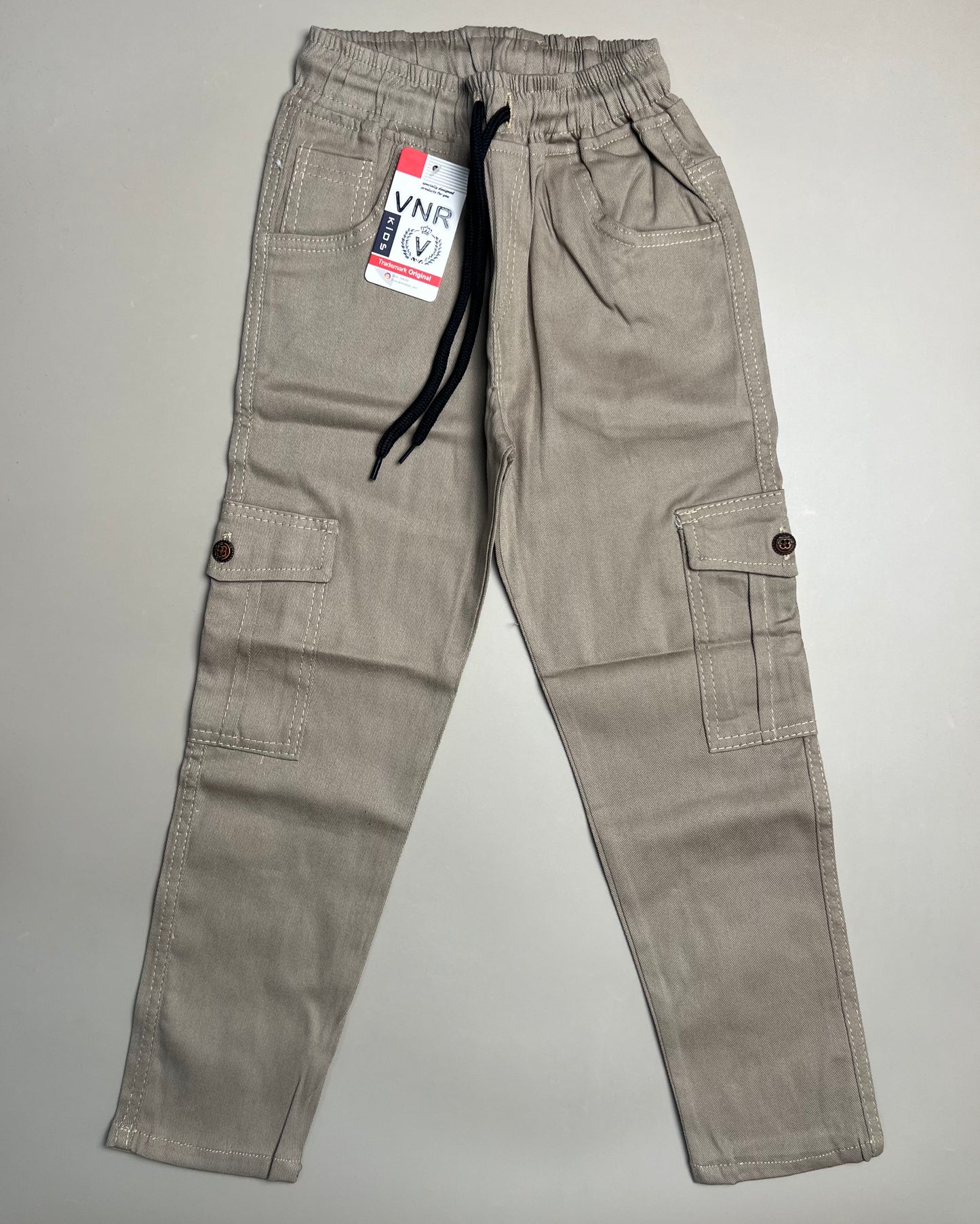 Cargo Straight-Legs Pants