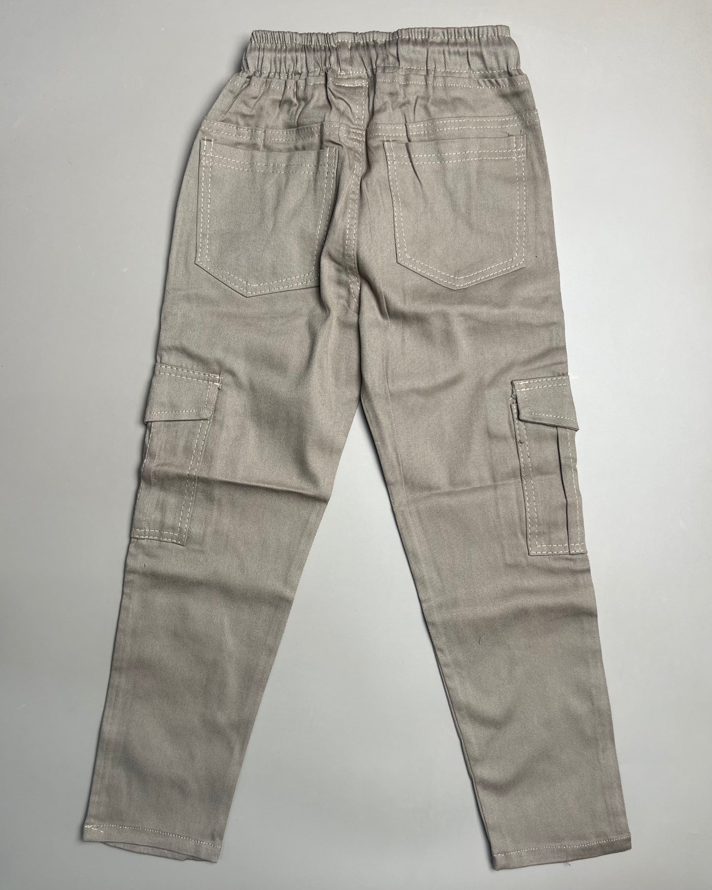 Cargo Straight-Legs Pants