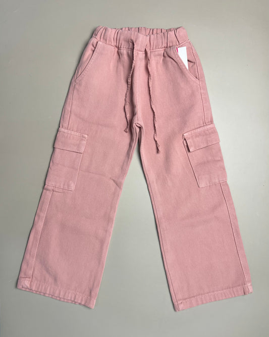 Straight-Leg  Cargo Pants