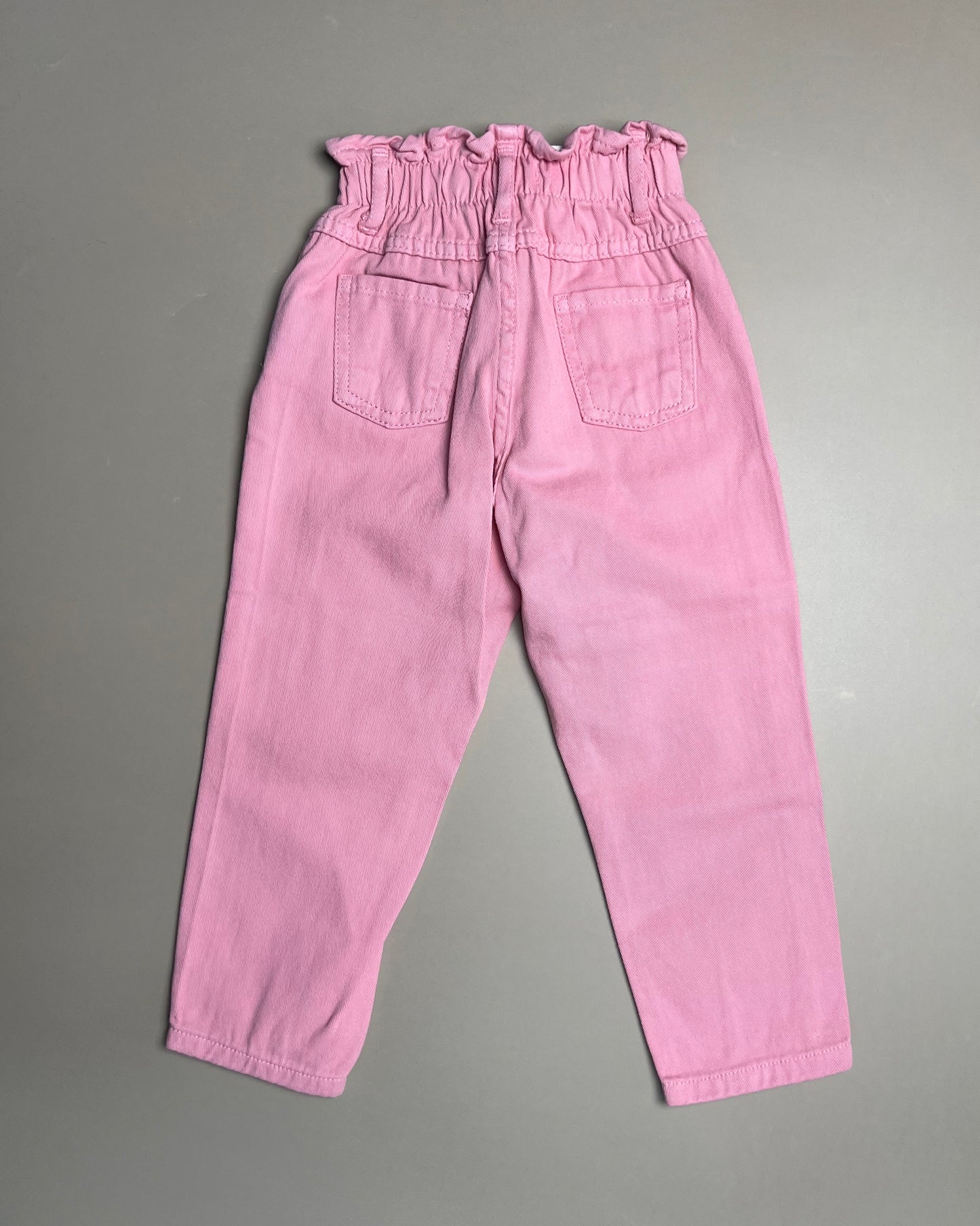 Denim Mom-Fit Pants