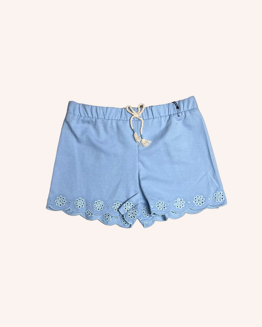 Cotton Blue Shorts