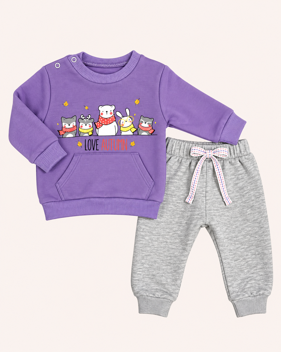 Love Autumn Fleece Set