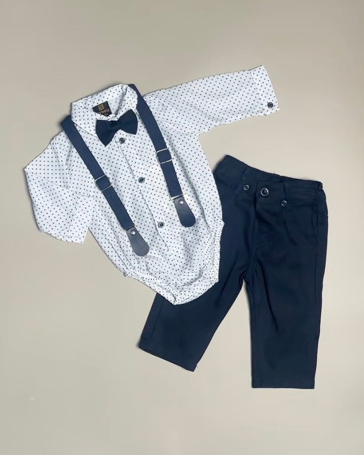 Suspenders Suit