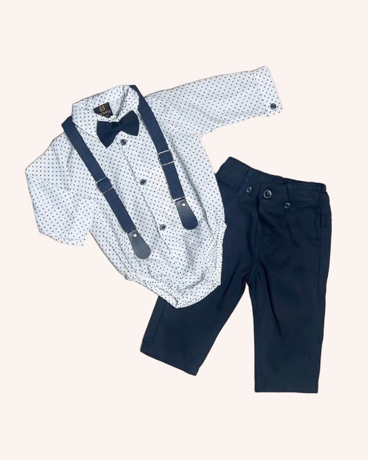 Suspenders Suit