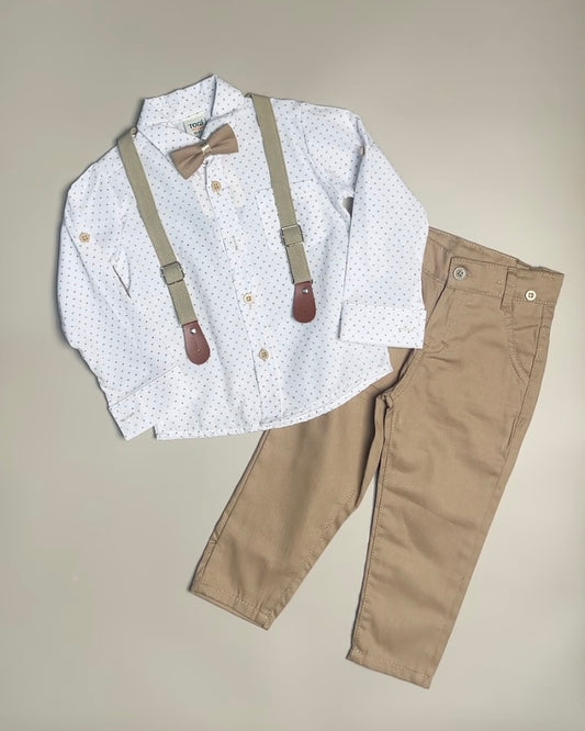Classy Suspenders Set