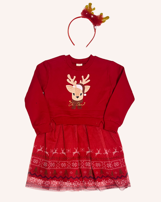 Reindeer Tutu Dress