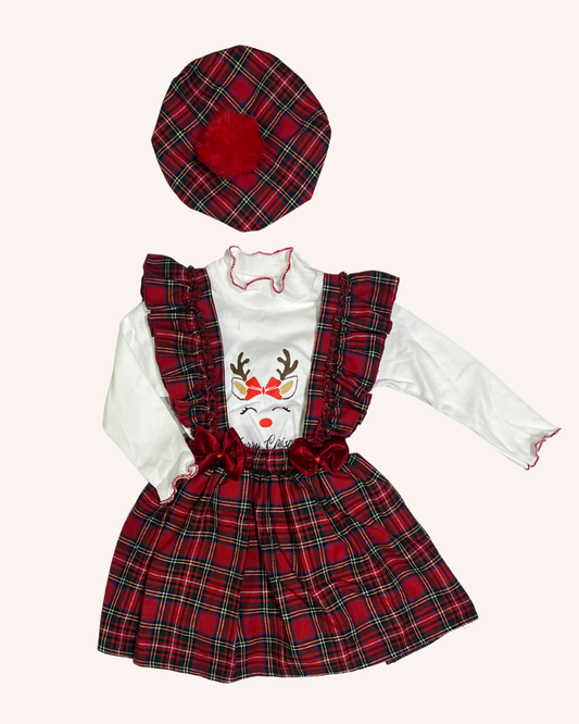 Merry Christmas Saloppe Dress