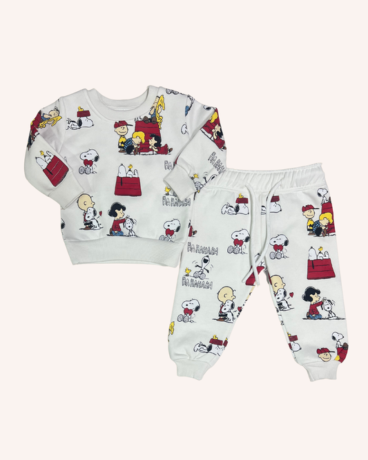 Snoopy Fleece Set