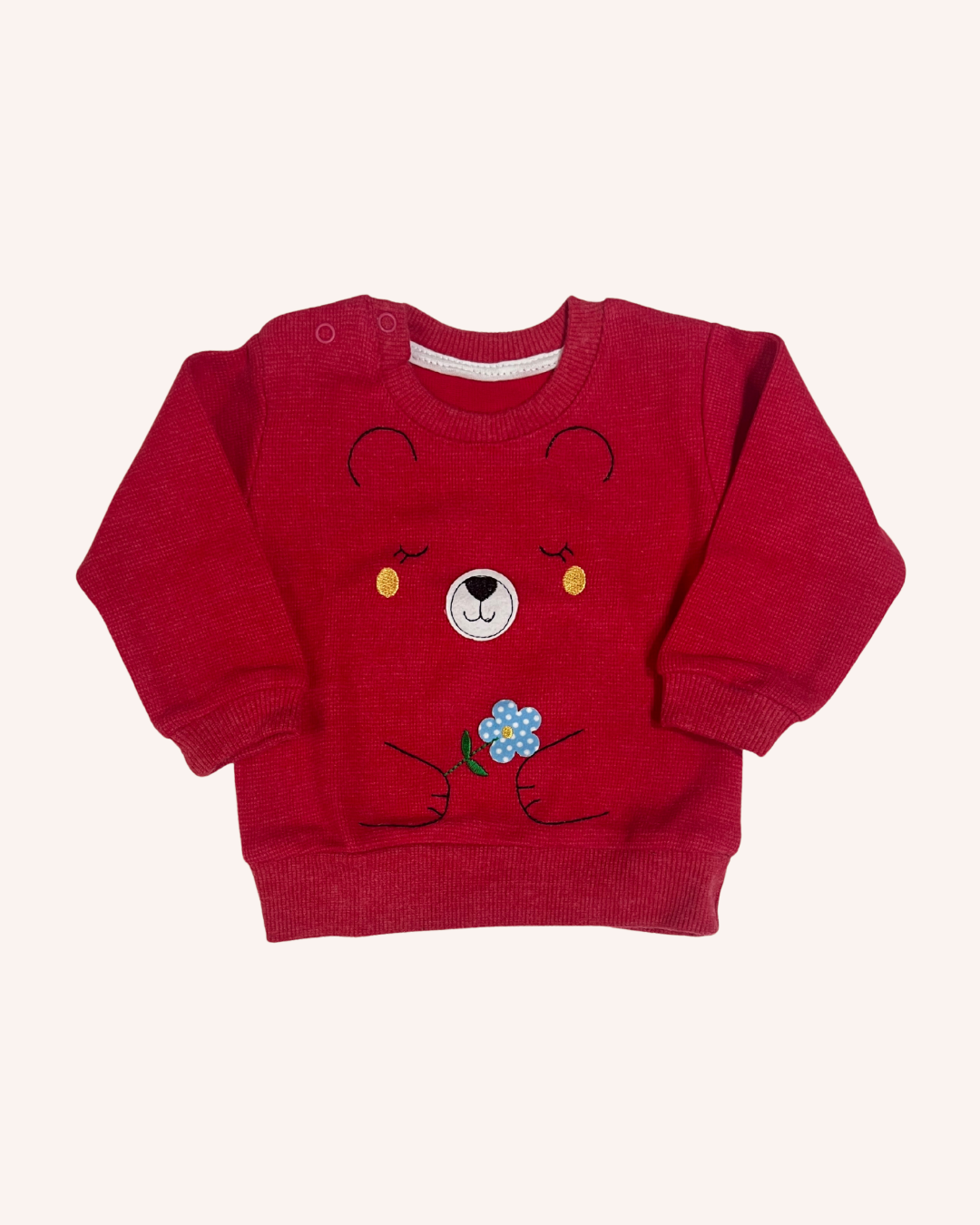 Shy Teddy Bear Sweatshirt