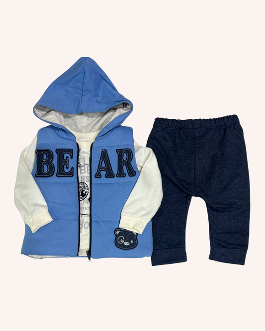 Bear Gilet Set
