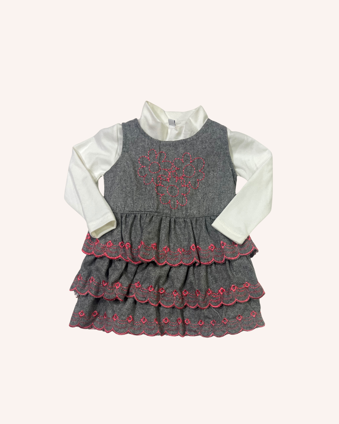 Ruffle Flowers Dress