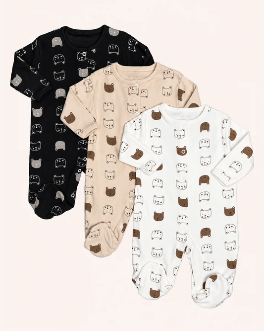 Bears 3-Pack Overalss