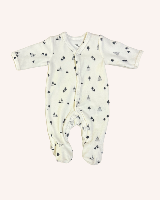 Velvet Newborn Camping Overall
