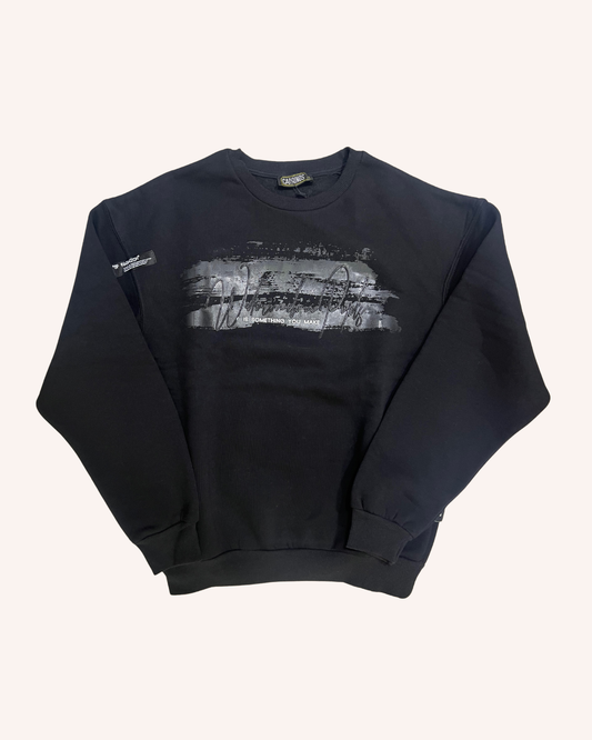 Fleece Black Sweatshirt