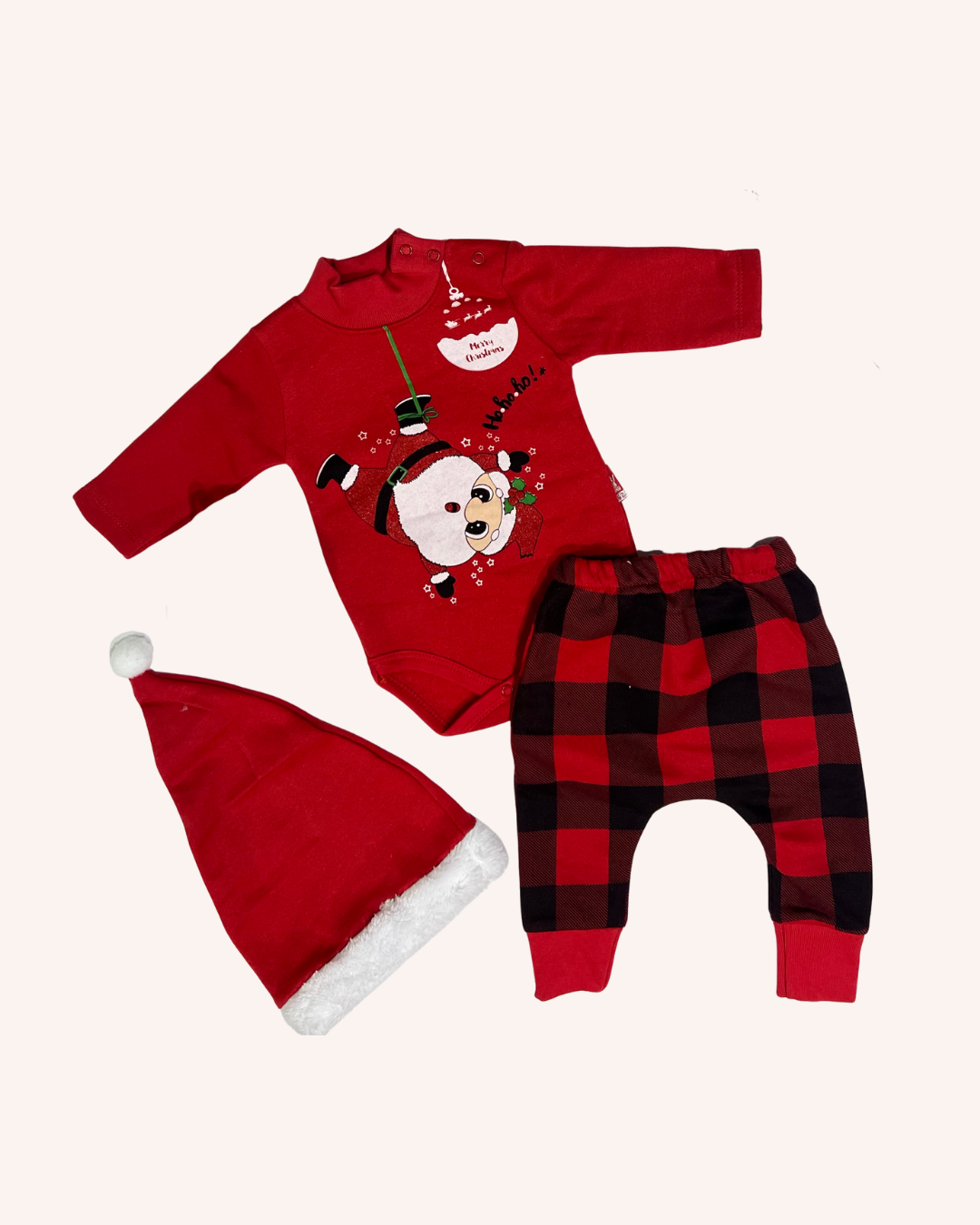 Ho Ho Ho 3 Pcs Set