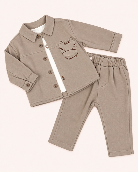 Tiger Linen Set
