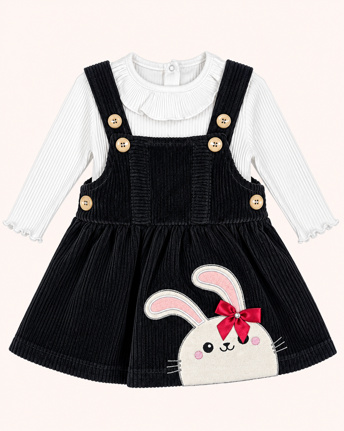 Rabbit Black Dress