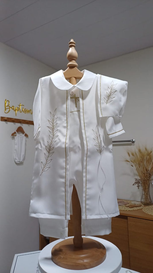 Wheat Design Romper