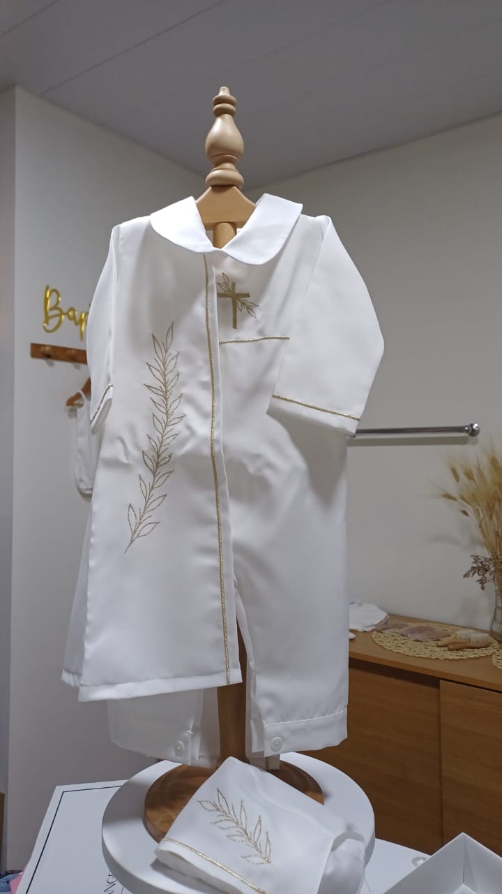 Wheat Design Romper